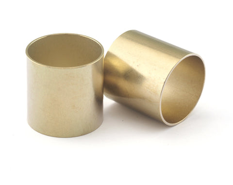 Cylinder tube 32x32mm (30mm inner size) raw brass  bab30 OZ2776