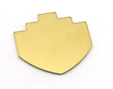 Geometric Stamping Blanks (Optional holes) Charms Raw Brass 26x26mm 0.8mm thickness Findings OZ3137-330
