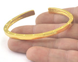 Bracelet Shiny Gold Plated Brass Adjustable (61mm inner size - Adjustable ) OZ3177