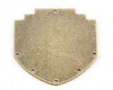 Geometric Connector (Optional holes) Charms Antique Bronze Plated Brass 40x40mm 0.8mm thickness Findings OZ3121-850