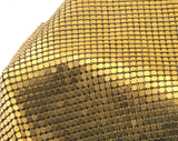 Mesh Fabric Skirt Shape Raw Brass (One side 50x45cm)(Total 100x45cm) TUV3