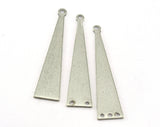 Triangle Antique Silver Plated brass 40x9mm (0.8mm thickness) (Choose Hole) charms  findings OZ-145 3501-02-03