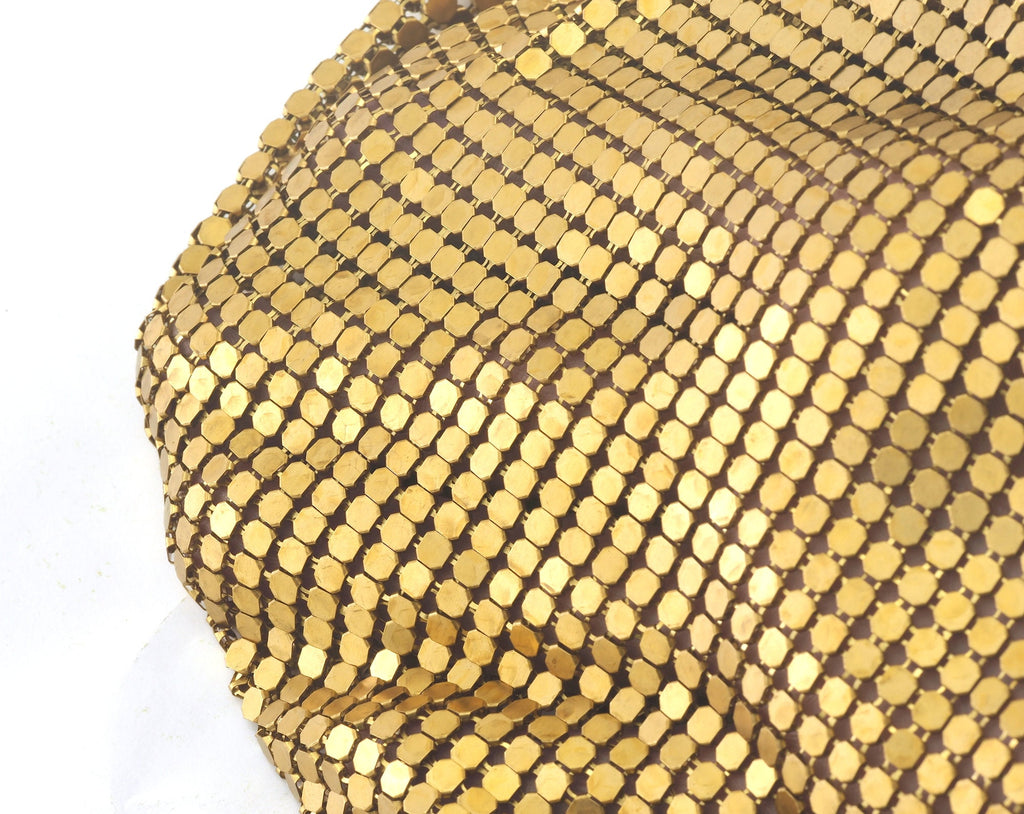 Mesh Fabric Skirt Shape Raw Brass (One side 50x45cm)(Total 100x45cm) TUV3