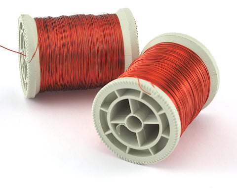 Himmeli Copper Color Wire 28 Gauge (0.32mm) Enamel Copper Wire aprx 490 Feet 150 meter  Non Tarnish wirework W011
