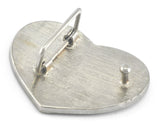 Heart Belt Buckle, Vintage Alloy limited stock 80mm bjk114