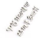 Horoscope Zodiac Symbols Pendant, 10 mm Add on charm Beads Bracelet Necklace Part Antique Silver Plated Brass 1798