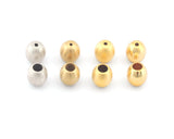 End Cap Beads Hole: 2.7mm inner Brass, Antique Silver, Matte Gold, Shiny Gold Cylinder Spacer Holder jewelry finding 1226R ENC2 tmlp