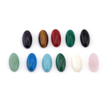 7x14 Marquise Cabochon Onyx, Mother of Pearl, Agate, Synthetic Turquoise, Howlite, Tiger's Eye,  cabochon 7x14mm CAB3 - no hole