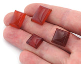Dyed Agate Square Rectangle Domed Cabochon 12 14 10x14 12x16 13x18 mm