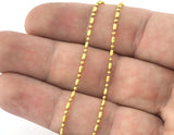Ball Chain Jewelry Making 1.5mm Raw Brass z182