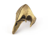Eagle Adjustable Ring Antique Bronze  Plated Brass (21mm 11.5US inner size) OZ2890