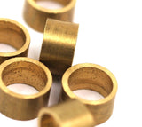 10x6mm  (hole 8mm) Raw Solid Brass Spacer Bead , Findings bab8 1619