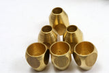 Raw Brass Cone 10x8mm (hole 7.2mm 4.1mm) end cap 1711 ENC7-4
