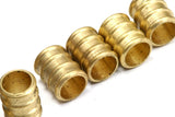 Tube industrial brass Charms, Raw brass ,10x8mm (hole 6mm),Pendant,Findings spacer bead bab6 OZ1229R