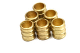 Tube industrial brass Charms, Raw brass ,10x8mm (hole 6mm),Pendant,Findings spacer bead bab6 OZ1229R