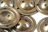 40 Pcs 20mm raw brass  cambered circle  raw brass connector  charms ,raw brass findings 587R- 50