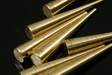 Raw Brass Long Spike 7x39mm 9/32"x1 9/16" finding spacer industrial design (1,5mm 1/16" 15 gauge hole ) oz1141