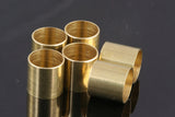 Raw Brass tube 12x12mm (hole 11mm) bab11 1727