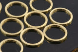 30 pcs Raw Brass Ring 8mm (hole 7mm) 1678 bab7