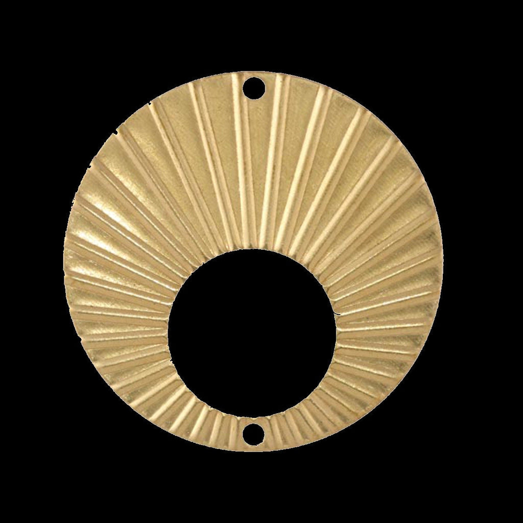 15 pcs raw brass 32mm raw brass Circle 2 hole raw brass connector raw brass charms ,raw brass findings earring 447R-34