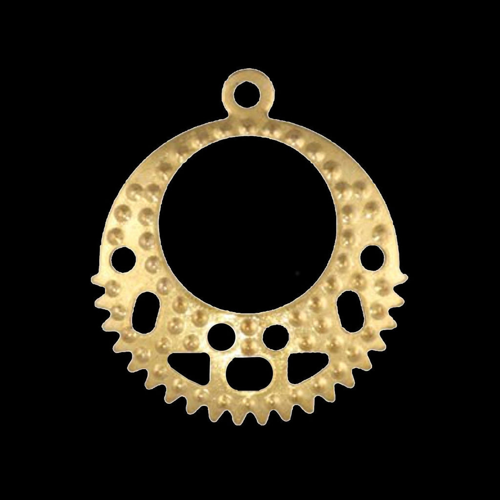 raw brass filigree circle 1 hole charms ,20x18mm raw brass findings,raw brass  earring,raw brass  pendant 417R-46