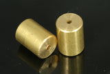 20x15mm (hole 3mm) raw brass cylinder industrial brass  bab3