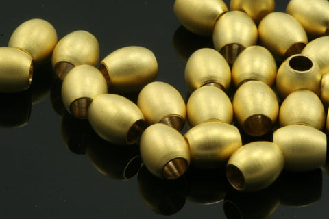 10 pcs  6x6,5mm (  3mm hole) gold plated brass round tube finding charm bab3 1522