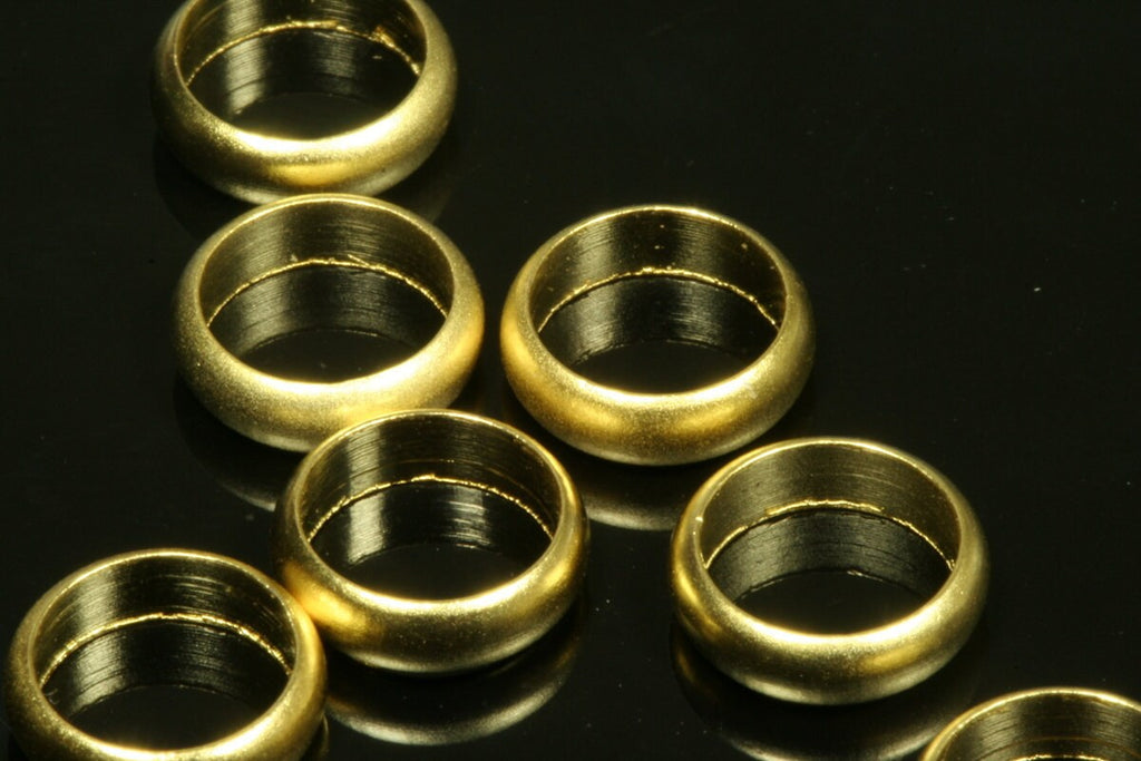 Circle Links, Seamless Ring Circle Connectors for Jewelry Making 10x2,5mm (hole 8mm ) gold plated bab8 813 1559