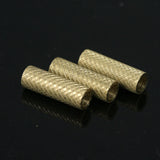 Raw brass tube 6x18mm (hole 4mm) brass charms, findings spacer bead ttt618 bab4