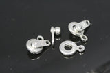 20 pcs 9.5mm nickel plated metal snap clasps , ball and socket clasps, button clasps SCL9N 1923