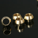 raw brass bead 5.8x3.5mm (hole 4mm) industrial brass charms, pendant, findings spacer bead bab5 1535