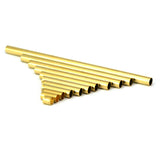 brass square tube 20 pcs  5x8mm ( 4.5mm hole) gold plated brass square tube finding charm 1308-8G